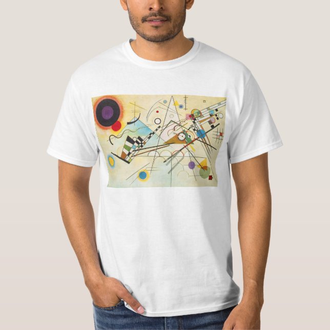 T - Shirt Kandinsky Zusammensetzungs-VIII (Vorderseite)