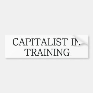 T-SHIRT Kapitalist im Training Autoaufkleber
