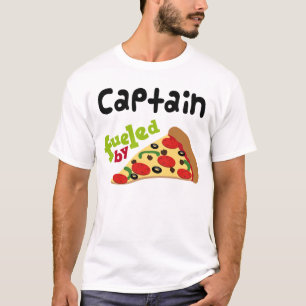 T-Shirt Kapitän-(lustige) Pizza