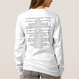 T - Shirt kapitulieren am See