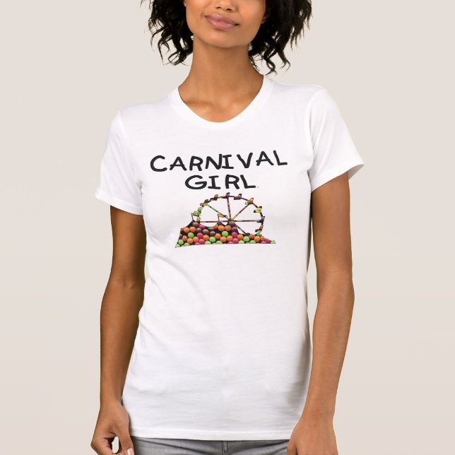 T-SHIRT Karnevals-Mädchen (Vorderseite)
