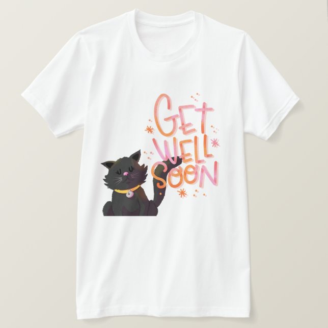 T-Shirt Katze (Design vorne)