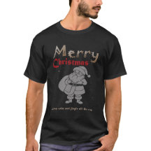 T-Shirt 'Keep Calm and Jingle All the Way' zu Weih