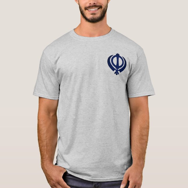 T - Shirt Khanda (Sikh) (Vorderseite)