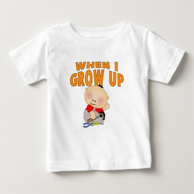 T - Shirt Kids Baby Boy Carpenter (Vorderseite)