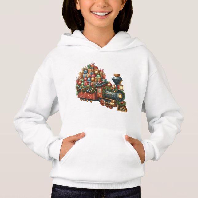 T - Shirt-Kids Weihnachtszug T - Shirt (Vorderseite)