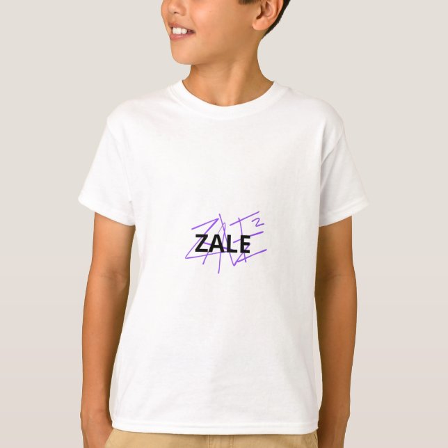 T - Shirt kids Zale Logo Design (Vorderseite)