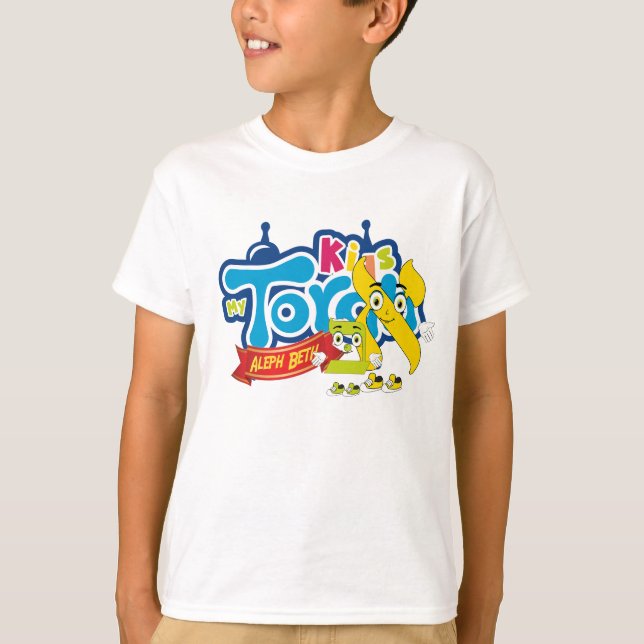 T - Shirt Kinder in Lehrlingen der Tora religieux (Vorderseite)