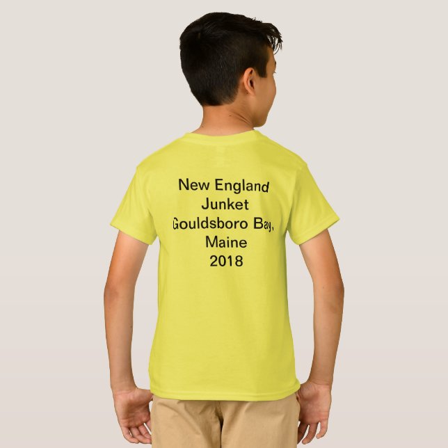 T - Shirt Kinder Neu-England Quarks 2018 (Schwarz voll)