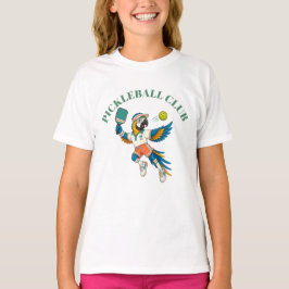 T-Shirt Kinder Retro Pickleball Club - Maßgeschnei