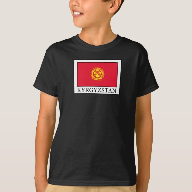 T - Shirt Kirgisistan (Vorderseite)