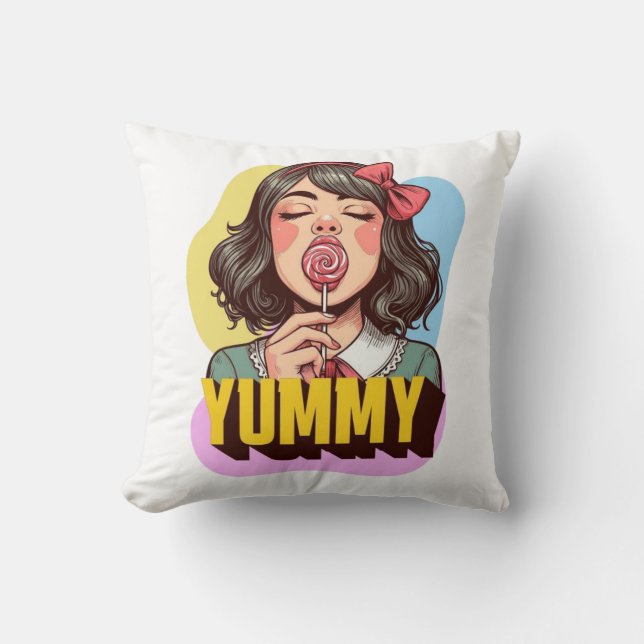 T-Shirt Kissen (Vorderseite)