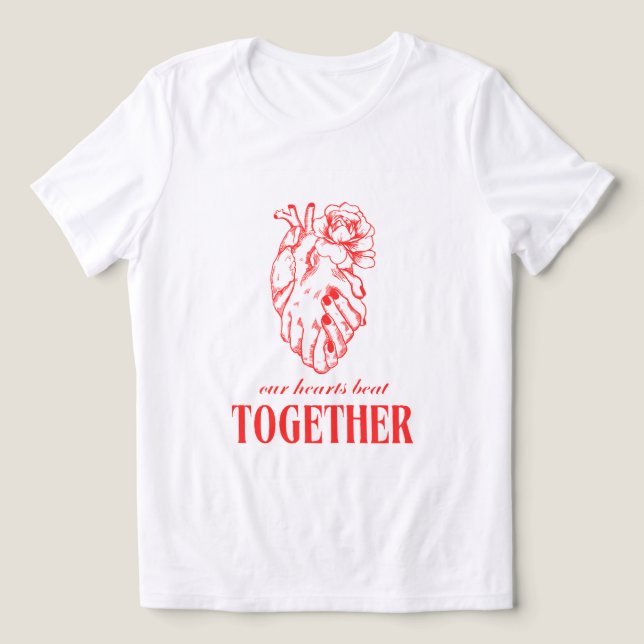 T - Shirt: Klassischer Komfort und Stil Tri-Blend Shirt (Design Vorderseite)