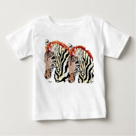 T - Shirt Kleinkinder: Zebra