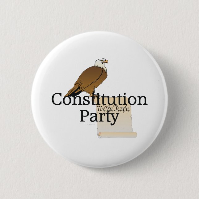 T-SHIRT Konstitutions-Party Button (Vorderseite)