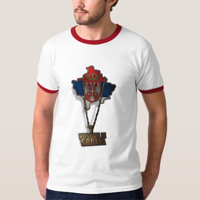 T - Shirt Kosovos Je Srbija (Vorderseite)