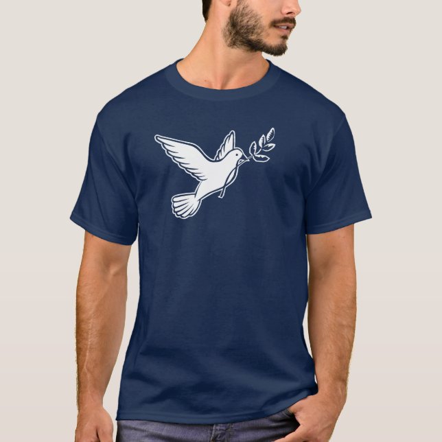 T-Shirt 'Krieg ist nicht die Antwort' (Vorderseite)