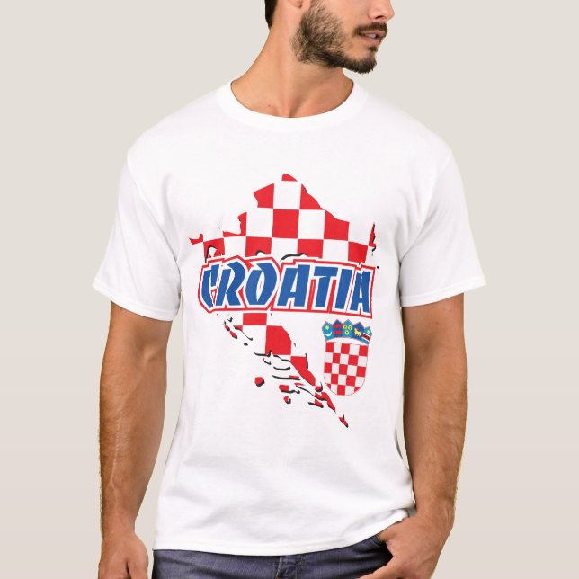 T - Shirt - Kroatien (Vorderseite)