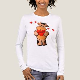 T-Shirt Kuh-Gefühle  Tri-Blend Shirt