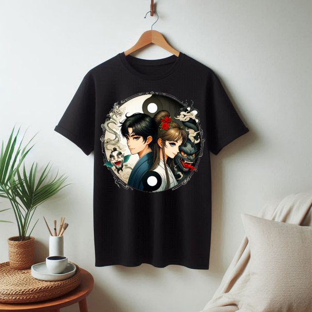 T - Shirt Kultur (Yin Yang T-shirt )