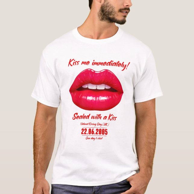 T-Shirt Kuss (Vorderseite)
