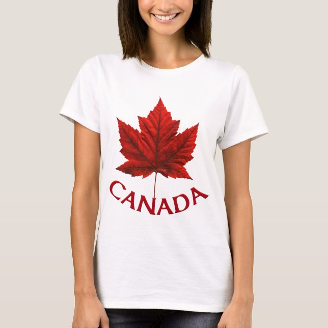 T - Shirt Lady's Maple Leaf T - Shirt (Vorderseite)