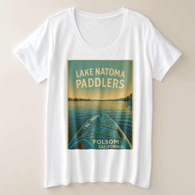 T - Shirt Lake Natoma Paddlers (Design vorne)