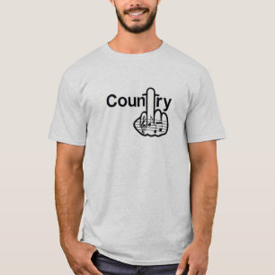 T - Shirt Land Gedreht