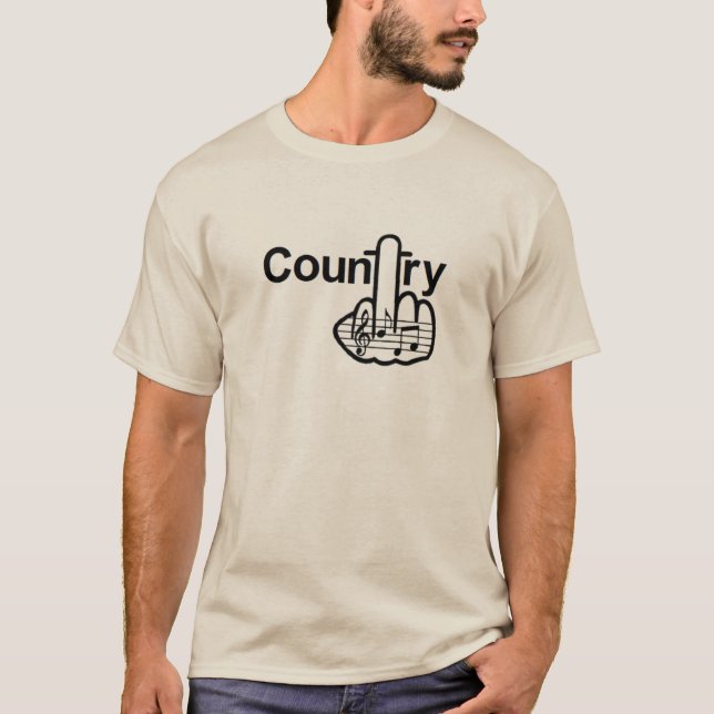 T - Shirt Land Gedreht (Vorderseite)