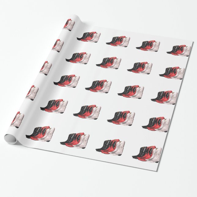 T-SHIRT Land-Stiefel Geschenkpapier (Ungerollt)