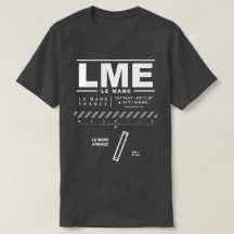T - Shirt Le Mans Arnage Airport LME