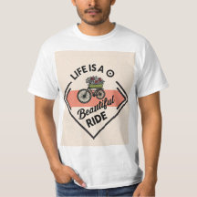 T-Shirt Leben Ist Eine Schöne Reise