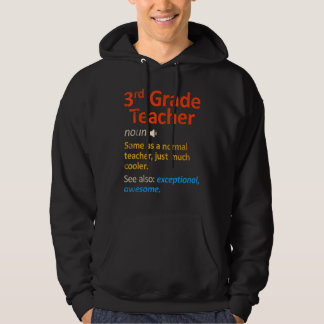 T-Shirt Lehrer der dritten Klasse Hoodie