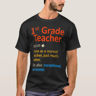 T-Shirt Lehrer der ersten Klasse