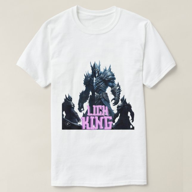 T - Shirt lich King (Design vorne)