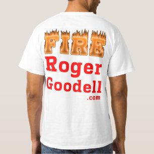 T - Shirt-Licht Art Feuer-Roger Goodell T-Shirt