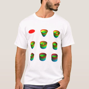 T - Shirt, Licht, Rotationsinvariants T-Shirt