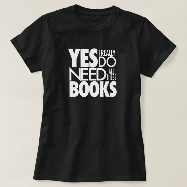 T - Shirt Liebe buchen und lesen (Design vorne)