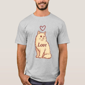 T - Shirt Liebe Cat