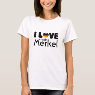 T - Shirt Liebe I Angela Merkel  