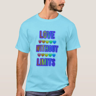 T-Shirt Liebe ❤️ ohne Grenzen. Valentinstag 💕
