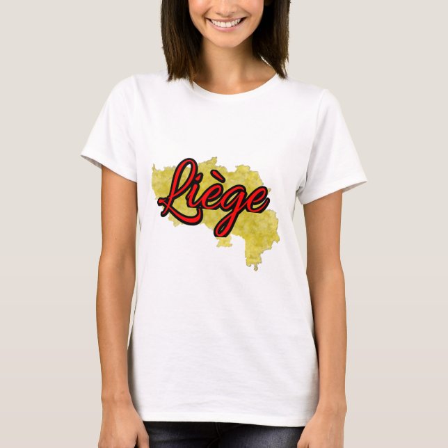 T - Shirt Liege (Vorderseite)