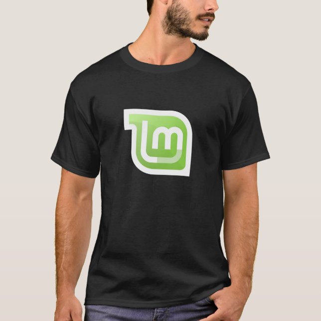 T-Shirt Linux-Minze 01 (Vorderseite)