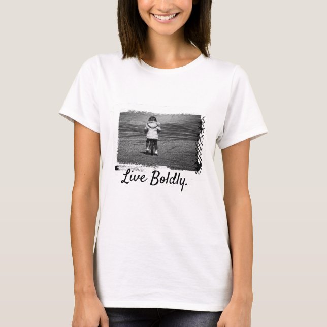 T - Shirt "Live Bolly" (Vorderseite)