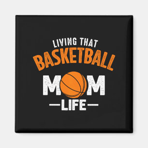 T-Shirt 'Living that Basketball-Mom-Leben Freund' Magnet