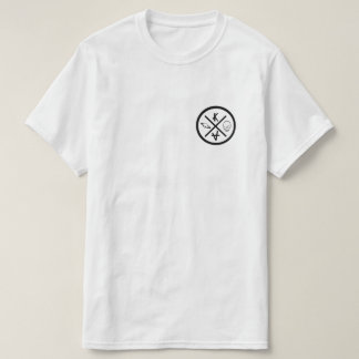 T-shirt logo et alien skateur