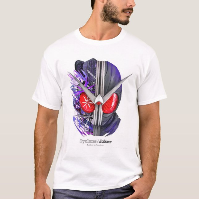 T - SHIRT LOGO KAMEN RIDER JOKER (Vorderseite)