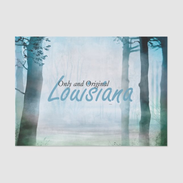 T-SHIRT Louisiana Seidenpapier (Vorderseite)