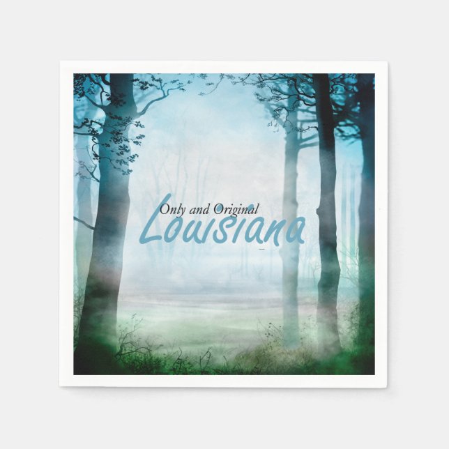 T-SHIRT Louisiana Serviette (Vorderseite)