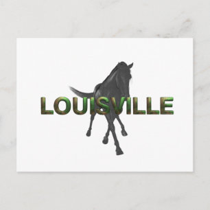 T-Shirt Louisville Postkarte